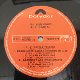 K. L. Saigal - The Legendary K. L. Saigal (Vinyl)